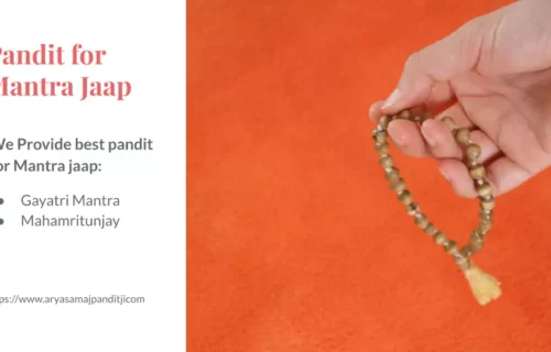 Pandit for Mantra jaap
